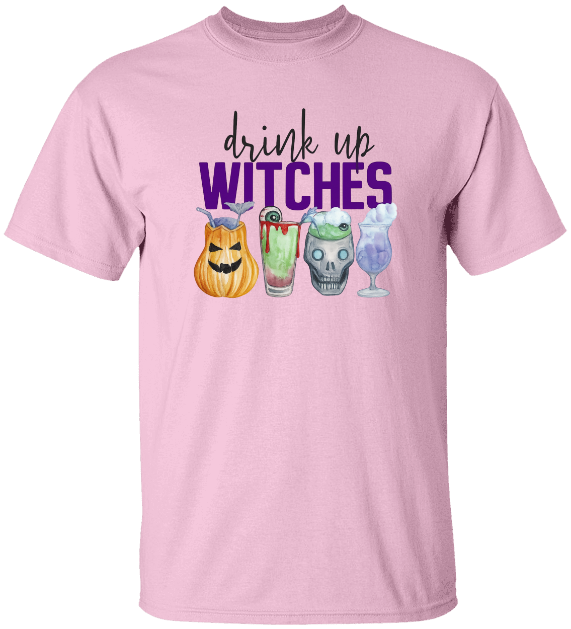 Drink Up Witches Halloween Shirt – Funny Party Tee, Matching Group Costume, Spooky Season Gift, Unisex