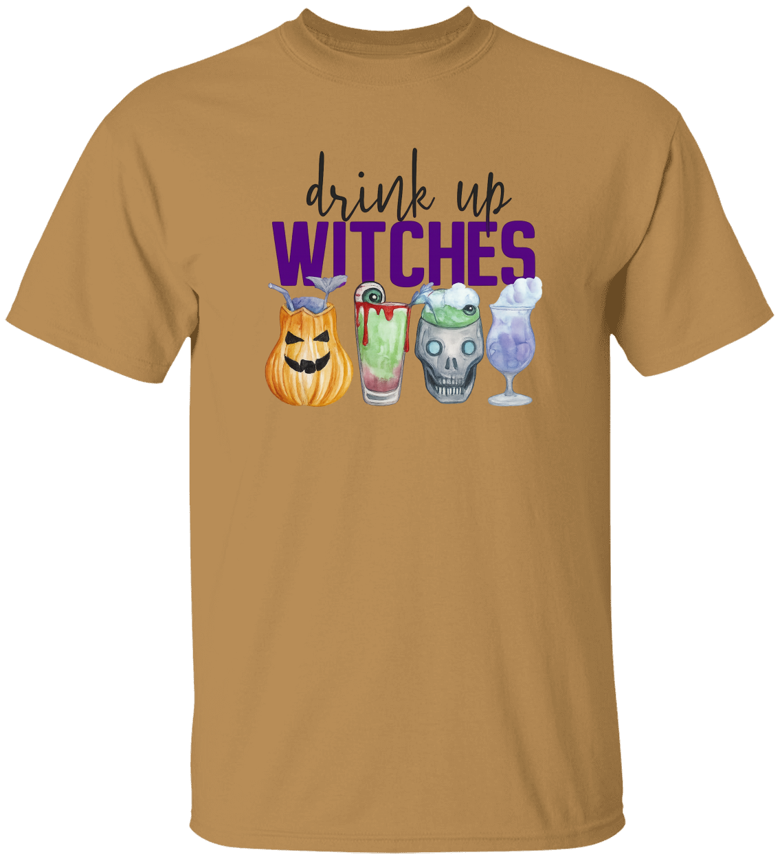 Drink Up Witches Halloween Shirt – Funny Party Tee, Matching Group Costume, Spooky Season Gift, Unisex