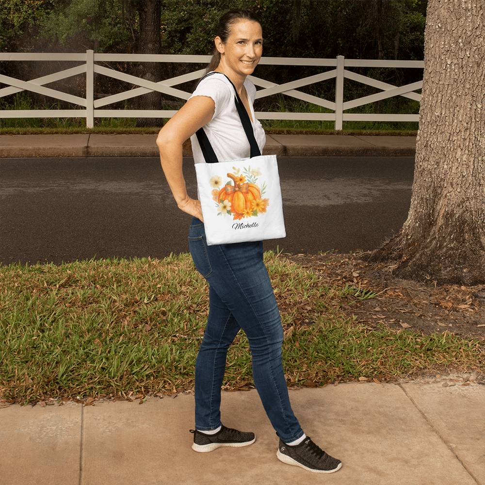 Fall Pumpkin tote bag