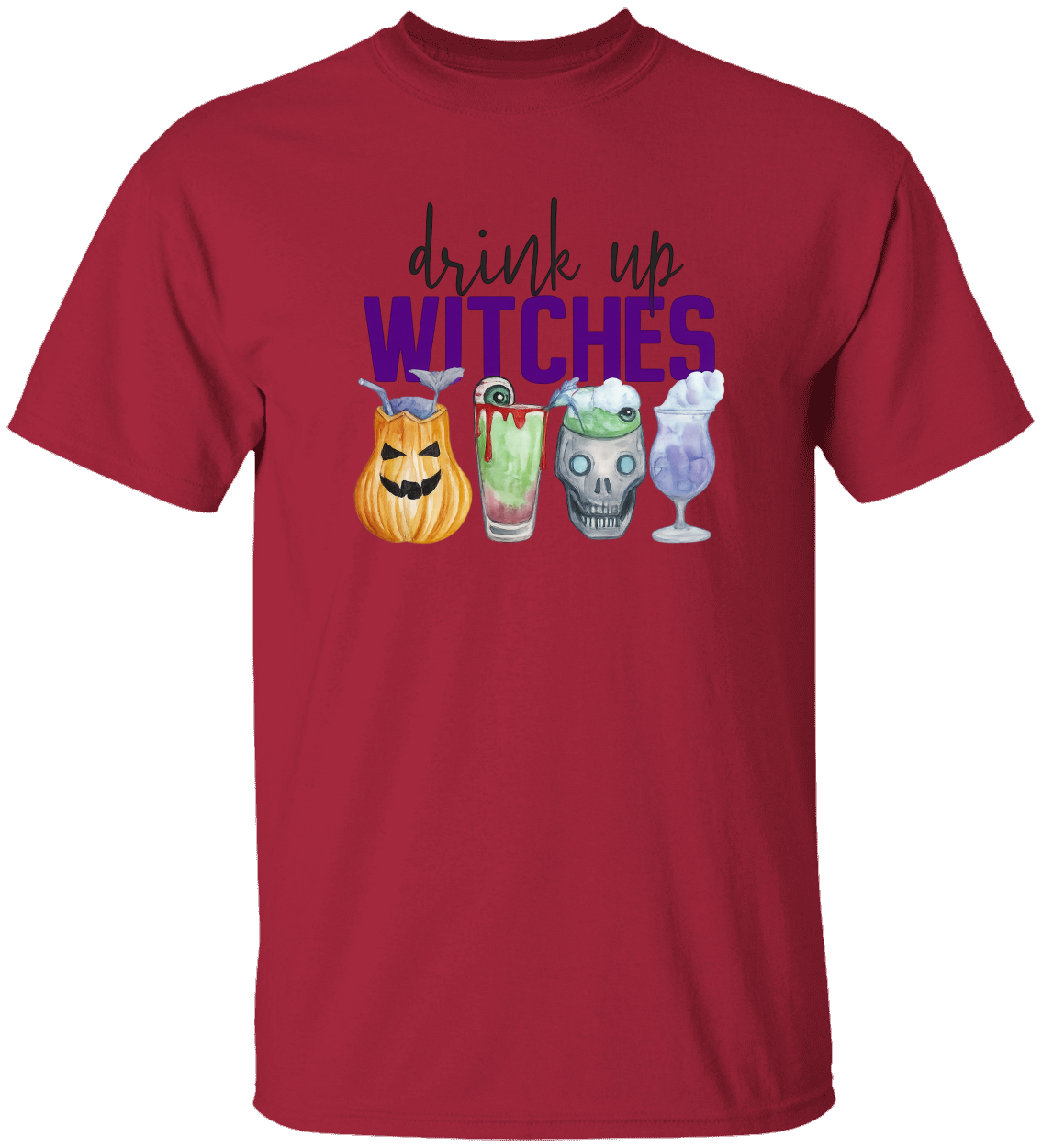 Drink Up Witches Halloween Shirt – Funny Party Tee, Matching Group Costume, Spooky Season Gift, Unisex