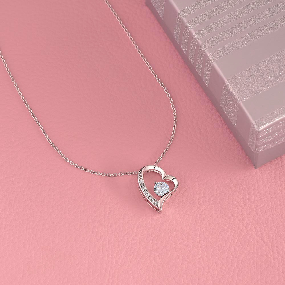 Forever Love Necklace- For Daughter form Mom & Dad