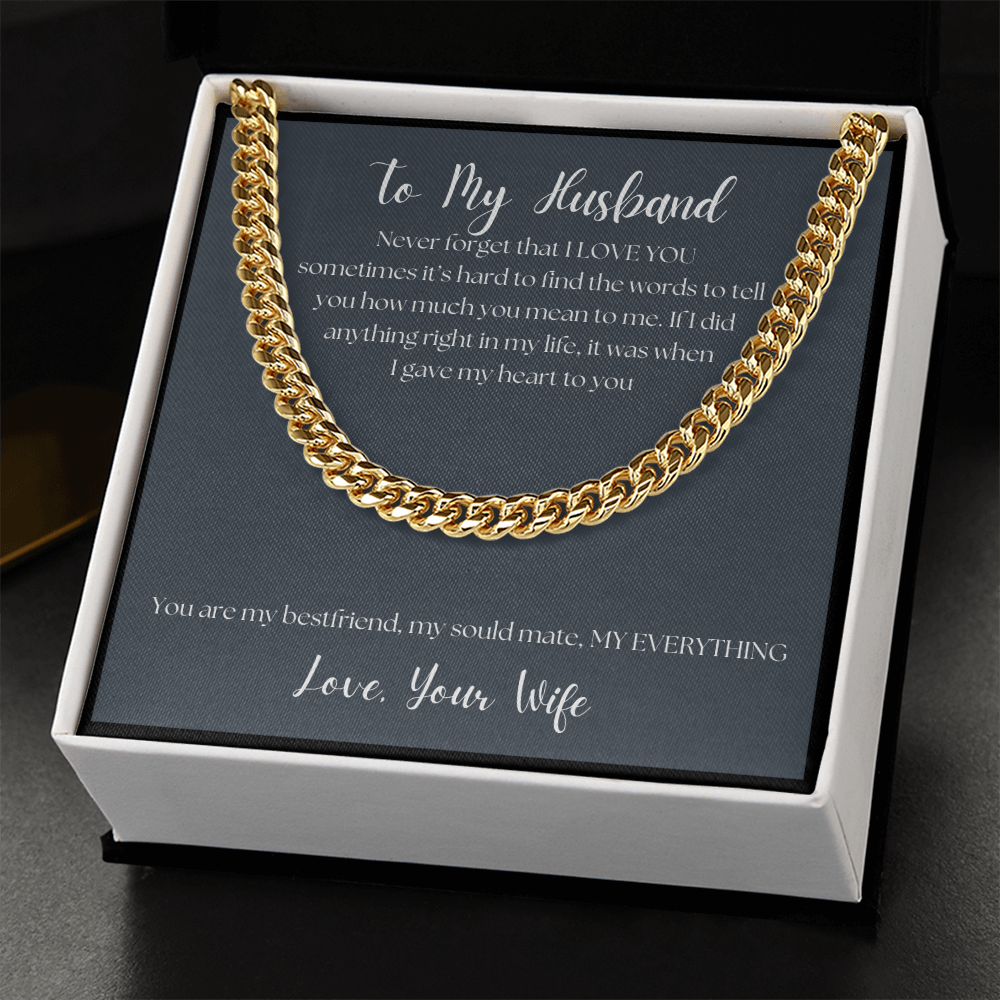 To My Husband - Never forget that I love you