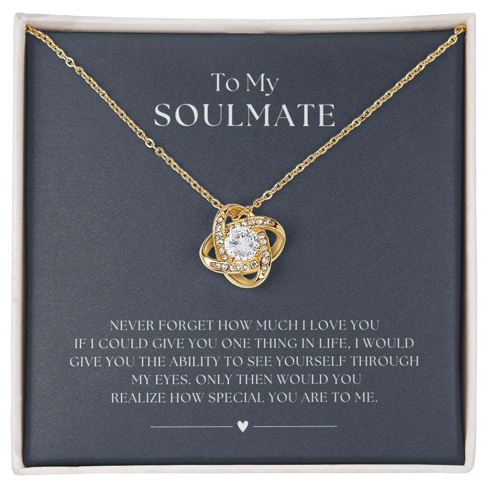 TOO MY SOULMATE - SEE YOURSELF THROUGH MY EYES