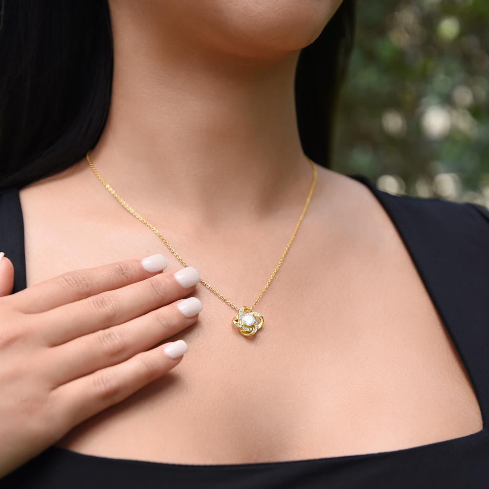 TO MY BEAUTIFUL SOULMATE - IF I HAD ONE WISH (The Love Knot Necklace)