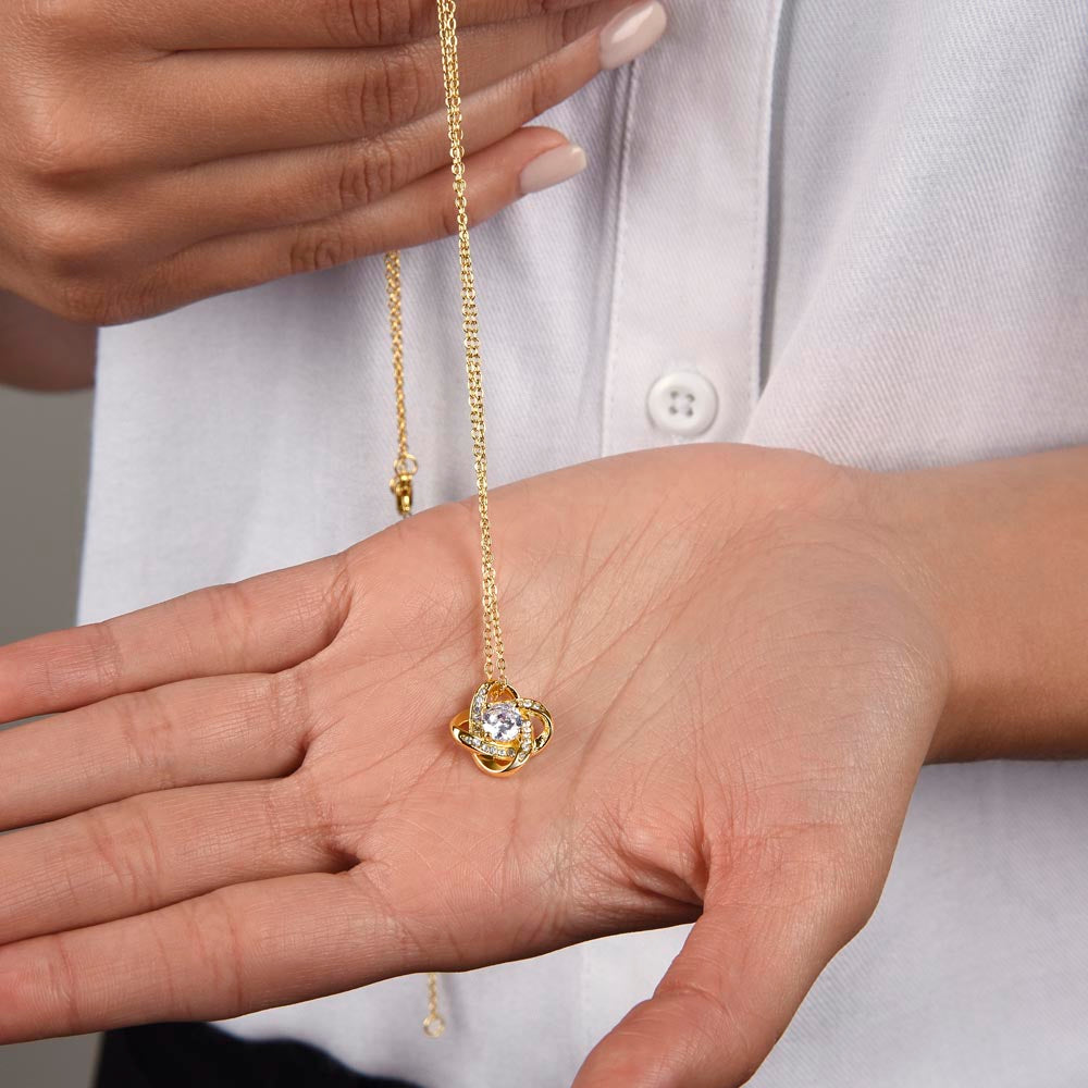 TO MY BEAUTIFUL SOULMATE - IF I HAD ONE WISH (The Love Knot Necklace)