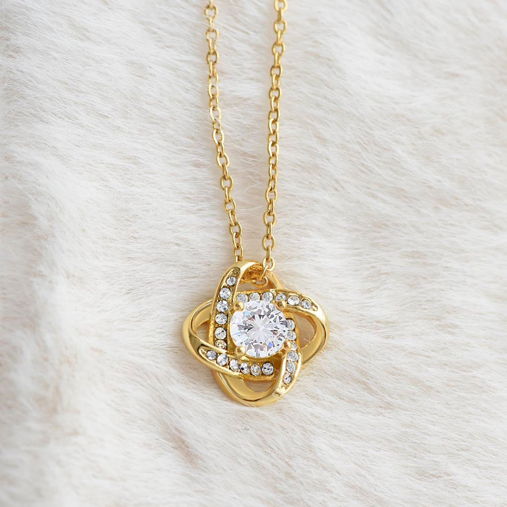 TO MY BEAUTIFUL SOULMATE - IF I HAD ONE WISH (The Love Knot Necklace)