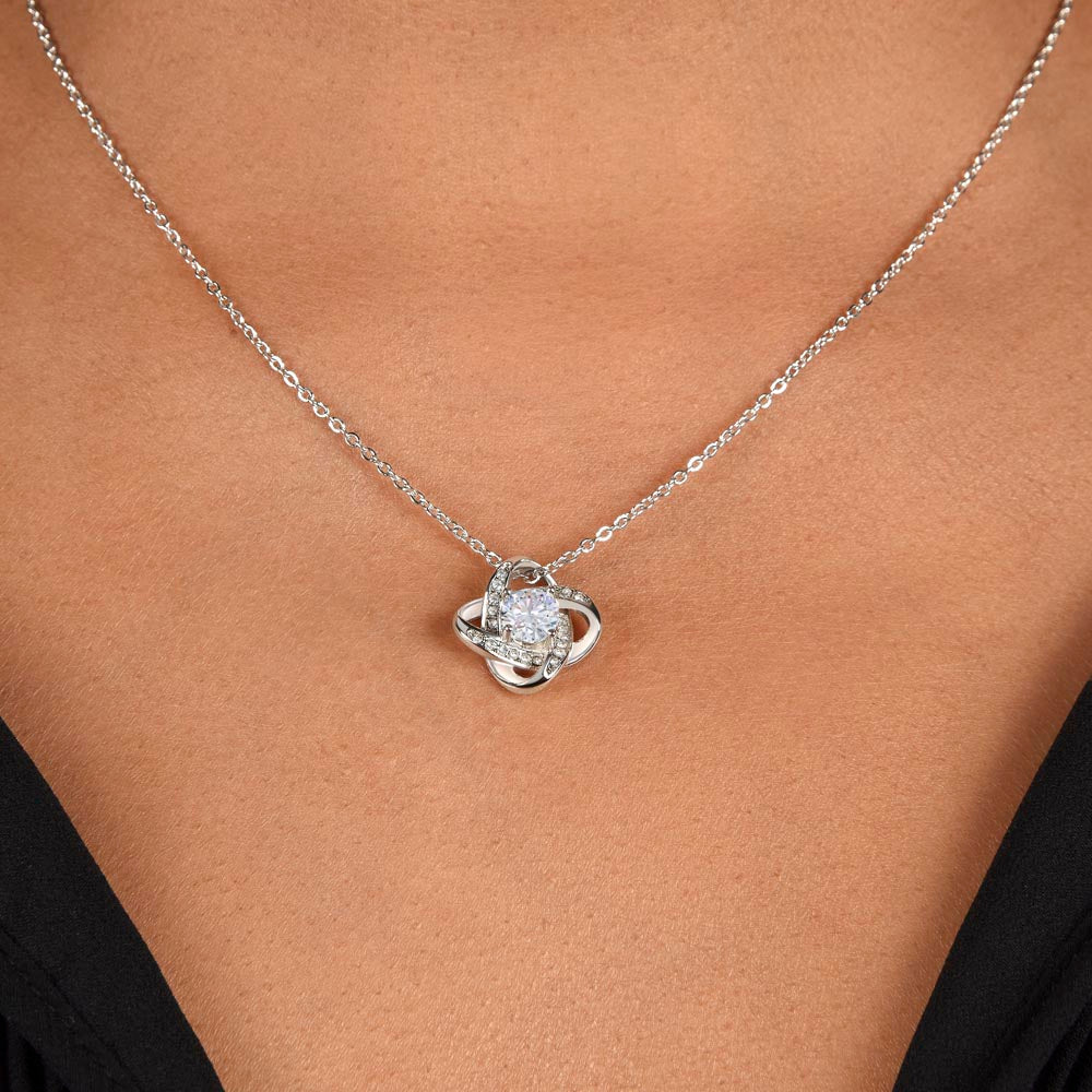 TO MY BEAUTIFUL SOULMATE - IF I HAD ONE WISH (The Love Knot Necklace)