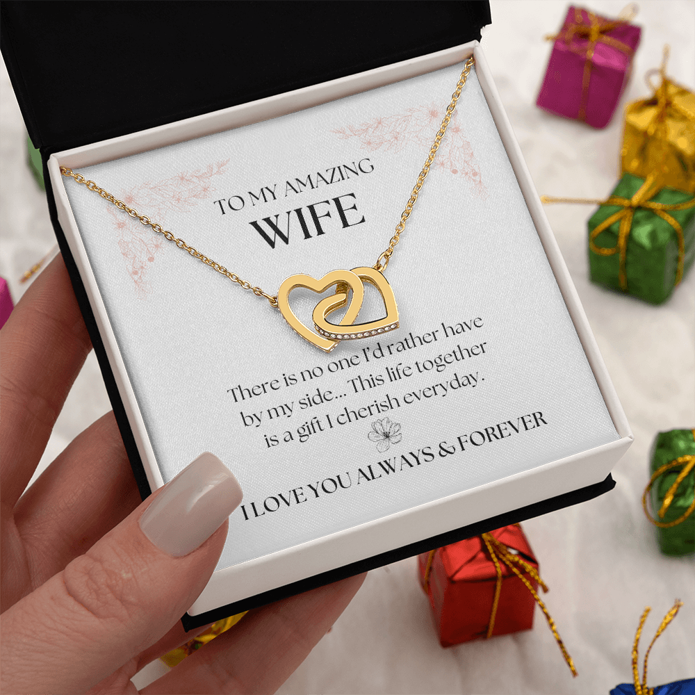 TO MY AMAZING WIFE - THERE IS NO ONE I'D RATHER HAVE BY MY SIDE