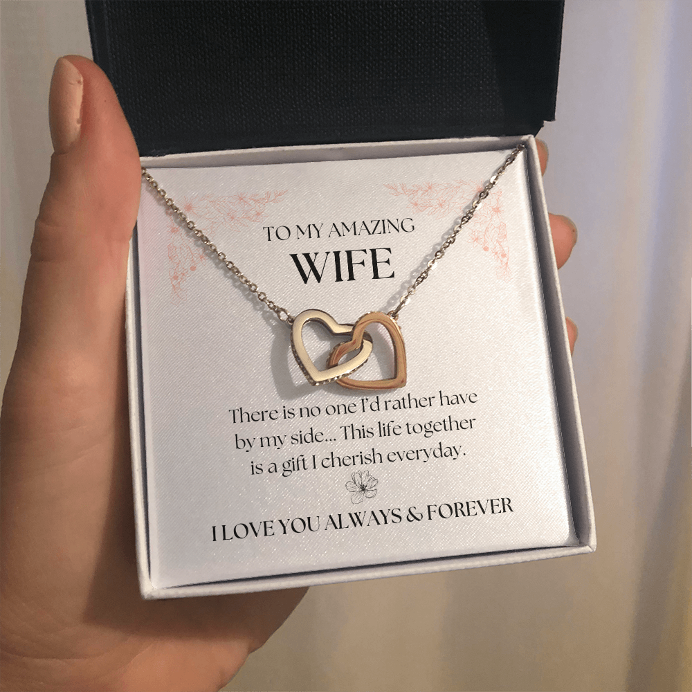 TO MY AMAZING WIFE - THERE IS NO ONE I'D RATHER HAVE BY MY SIDE