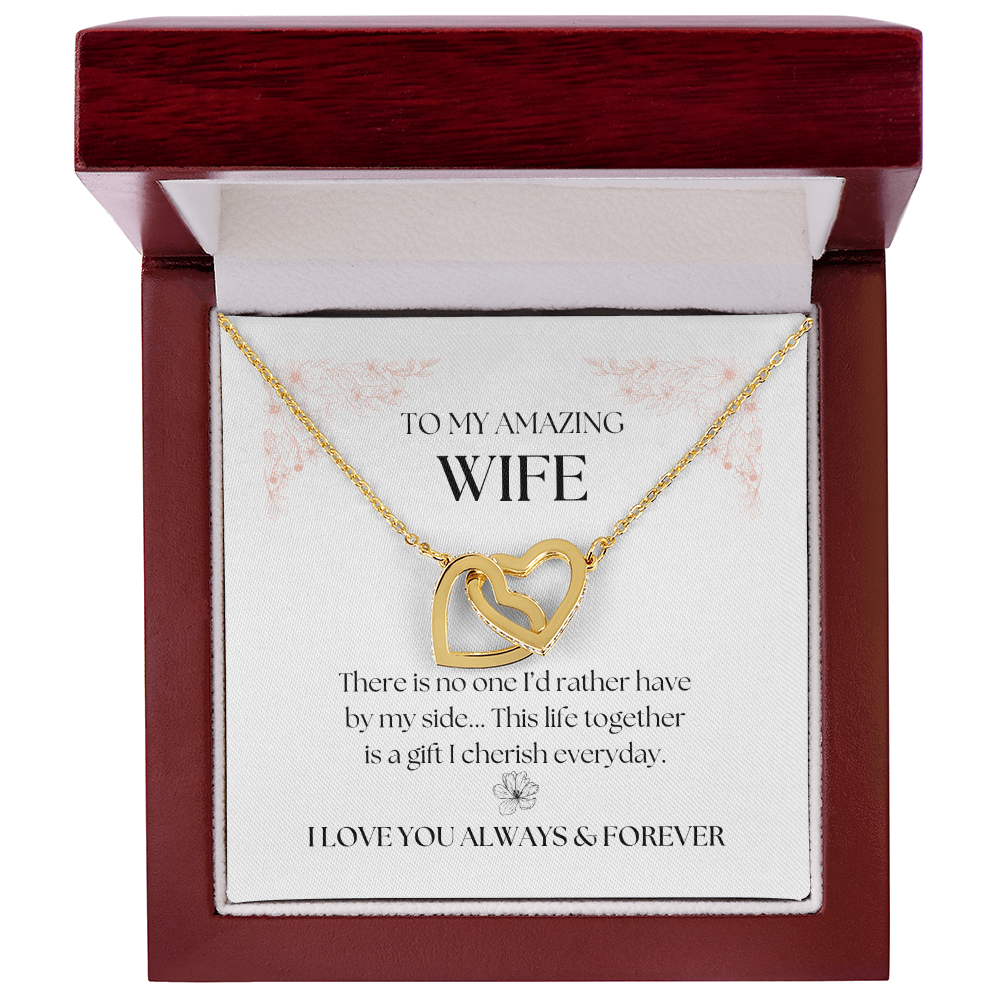 TO MY AMAZING WIFE - THERE IS NO ONE I'D RATHER HAVE BY MY SIDE