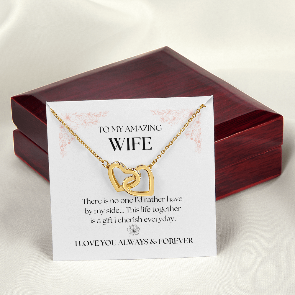 TO MY AMAZING WIFE - THERE IS NO ONE I'D RATHER HAVE BY MY SIDE
