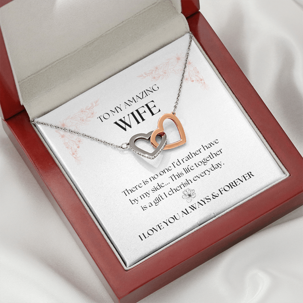 TO MY AMAZING WIFE - THERE IS NO ONE I'D RATHER HAVE BY MY SIDE