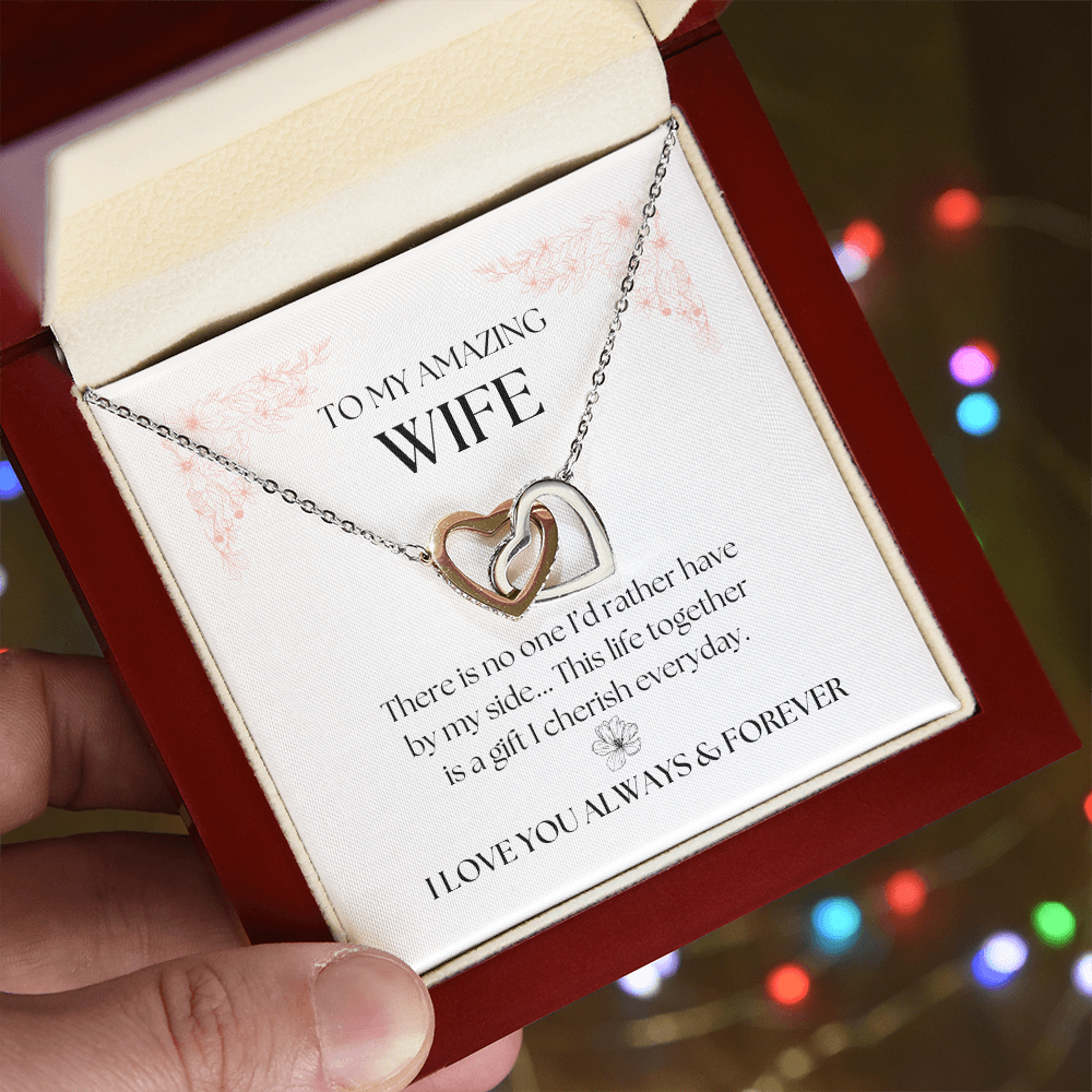TO MY AMAZING WIFE - THERE IS NO ONE I'D RATHER HAVE BY MY SIDE