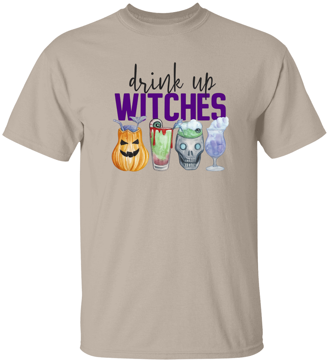 Drink Up Witches Halloween Shirt – Funny Party Tee, Matching Group Costume, Spooky Season Gift, Unisex