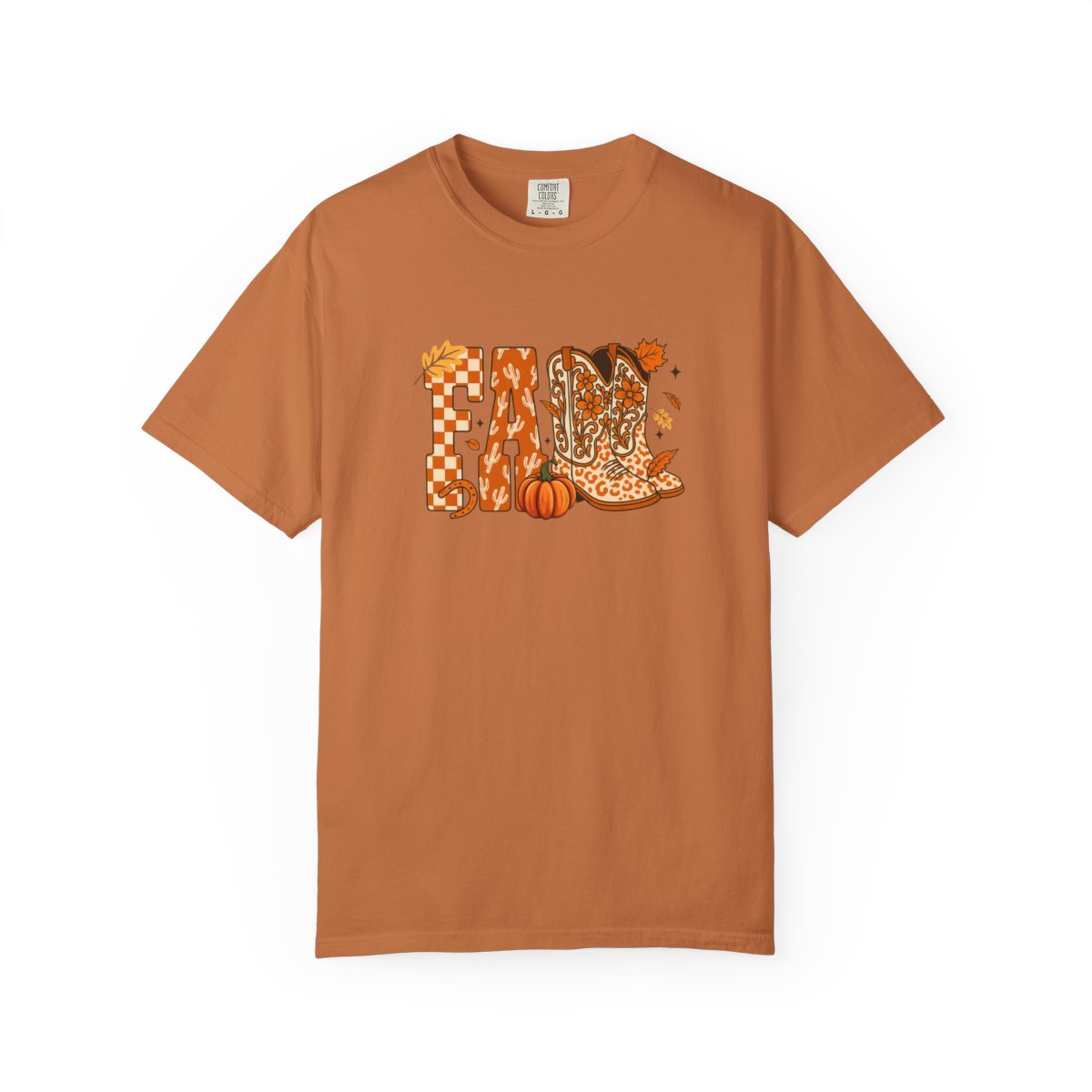 FALL Western Boots Graphic T-Shirt | Comfort Colors Tee