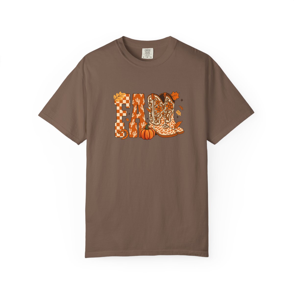 FALL Western Boots Graphic T-Shirt | Comfort Colors Tee