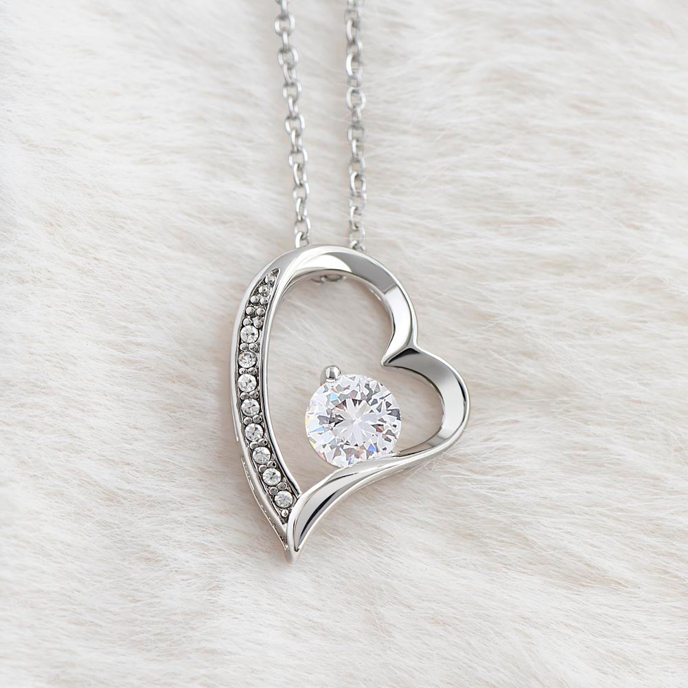 Forever Love Necklace- For Daughter form Mom & Dad