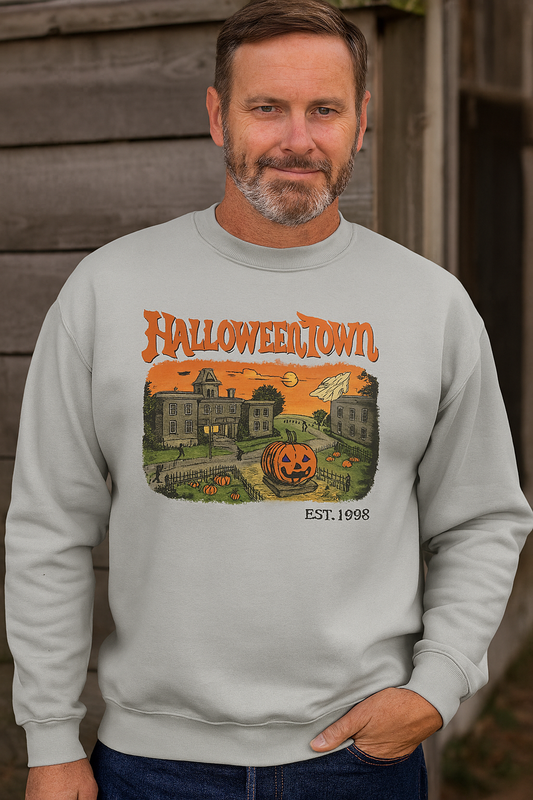 HalloweenTown Crewneck Pullover Sweatshirt