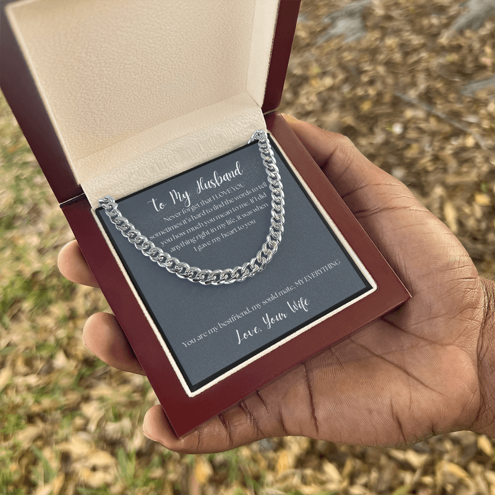 To My Husband - Never forget that I love you