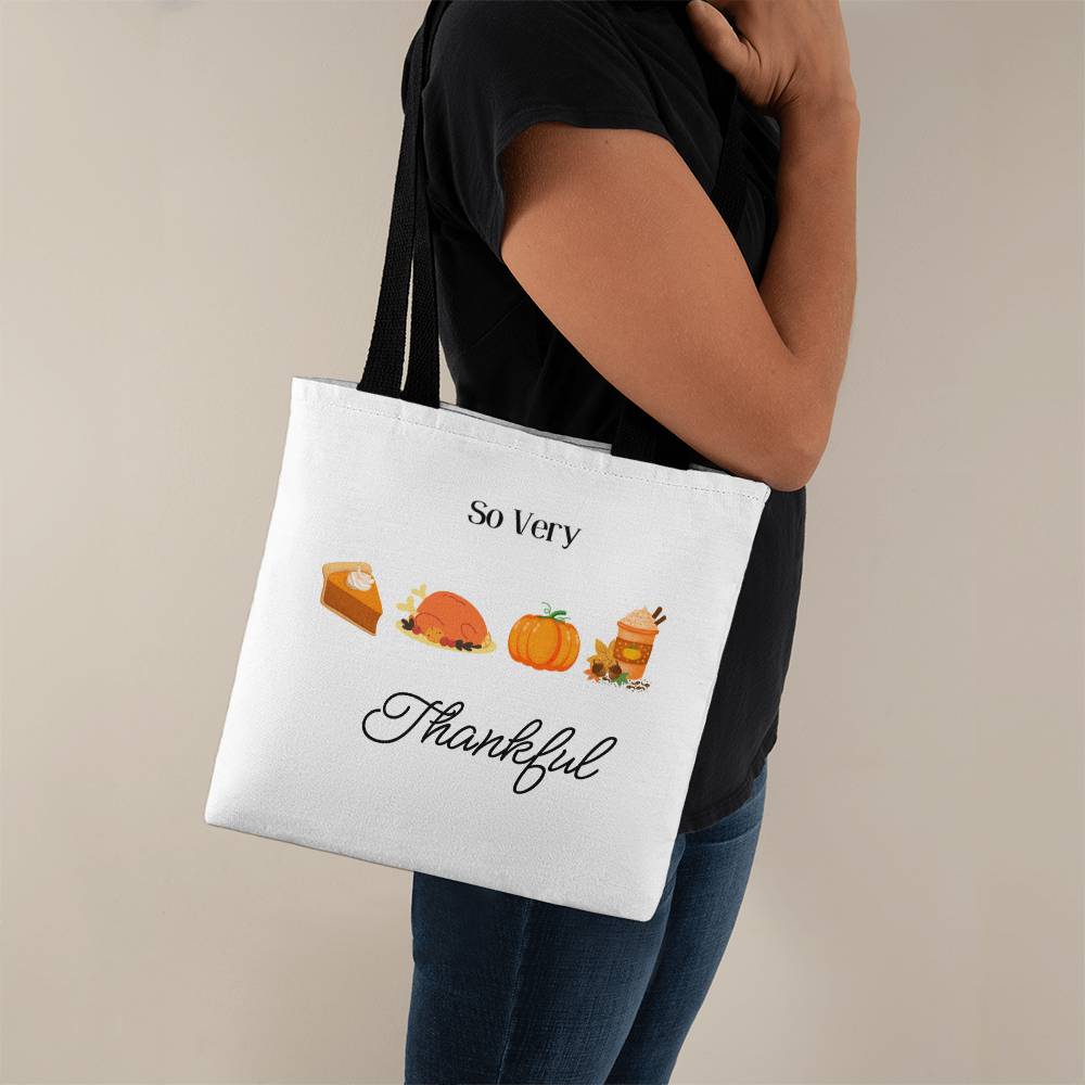 So Very Thankful Tote for fall