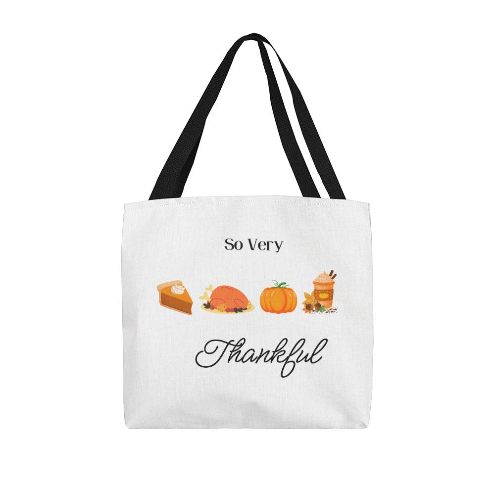 So Very Thankful Tote for fall