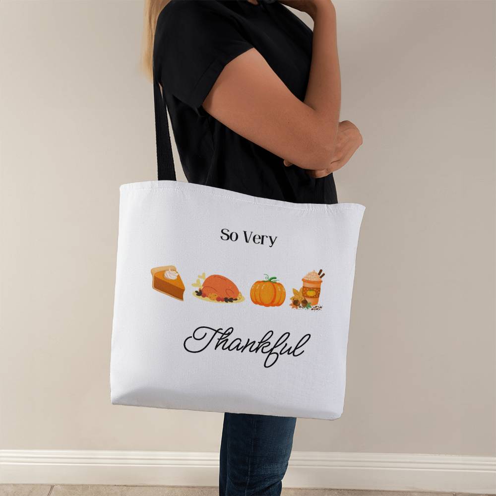 So Very Thankful Tote for fall