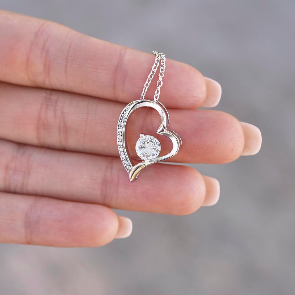 Forever Love Necklace- For Daughter form Mom & Dad