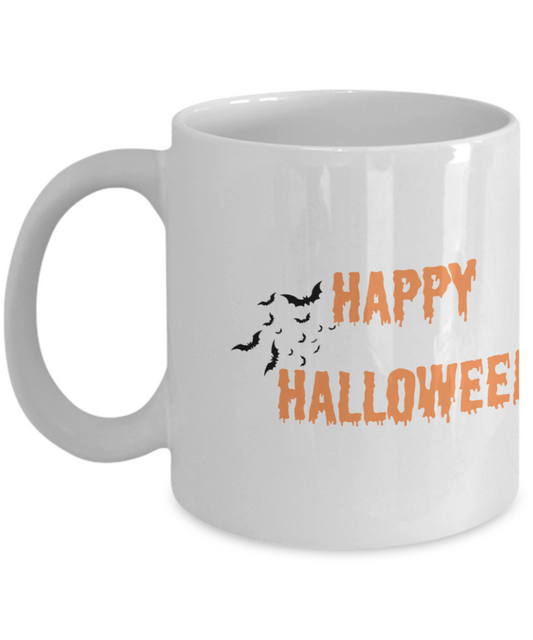 Happy Halloween Ghost Mug